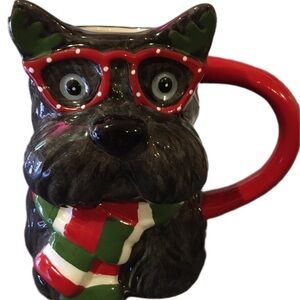 Festive Dog Christmas Mug